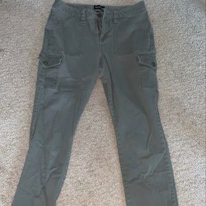 Olive green pants